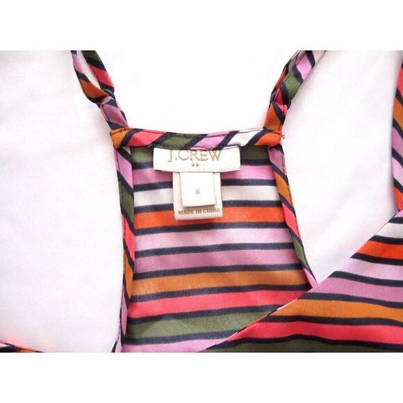 Women's J Crew Polyester Tank Tops Size 6 (WB59) - Picture 4 of 7